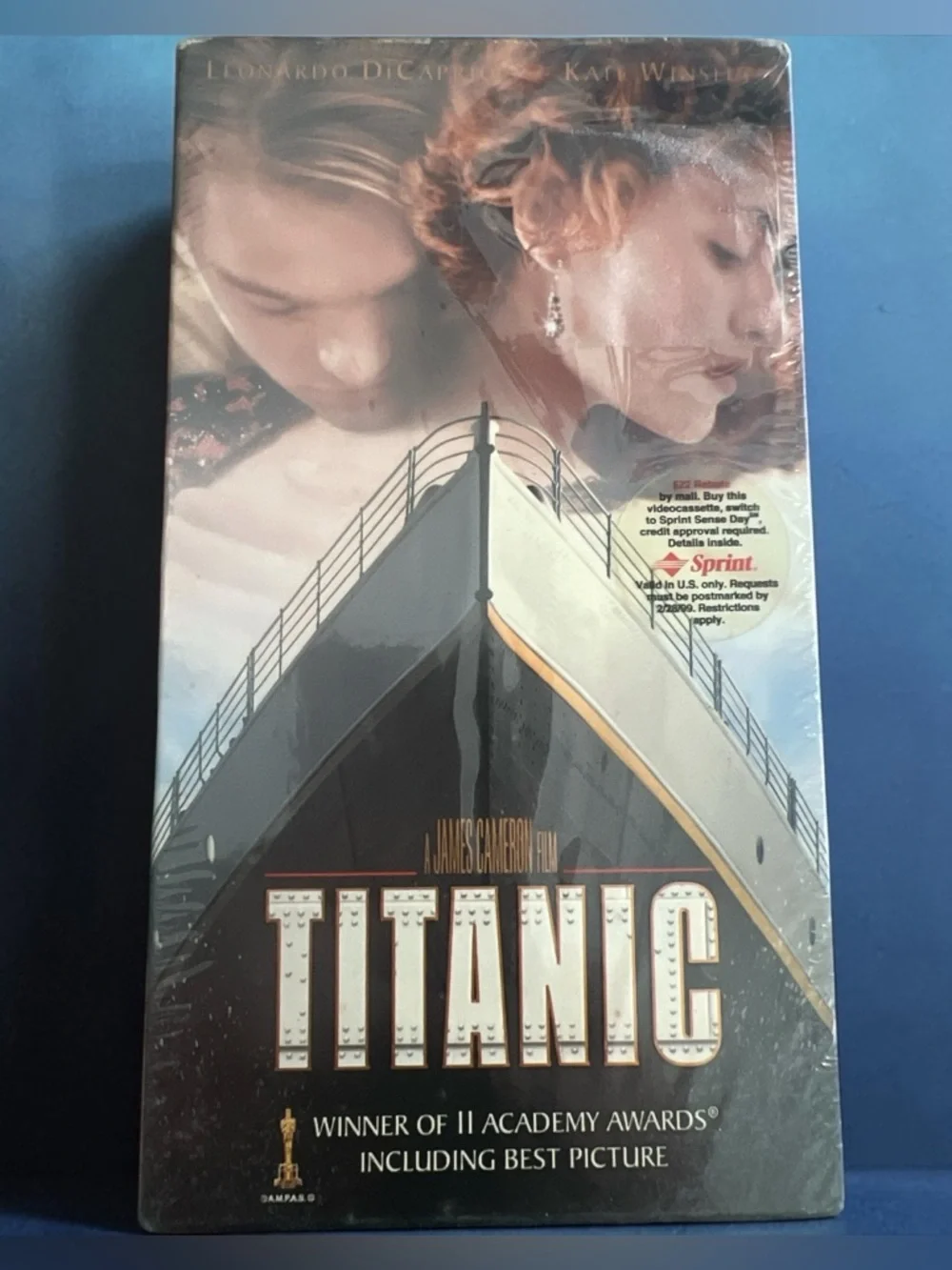 Titanic VHS 2 Tape Set Sealed‎ Leonardo DiCaprio Kate Winslet 1997 THX